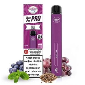 Kit Dinner Lady Vape Pen PRO - Grape Star