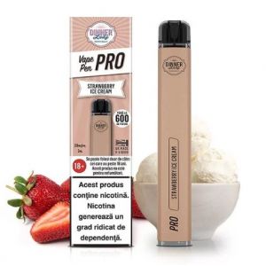 Kit Dinner Lady Vape Pen PRO - Strawberry Ice Cream