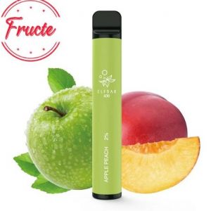 Kit Elf Bar Vape Pen 600 pufuri - Apple Peach