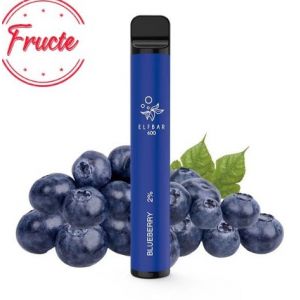 Kit Elf Bar Vape Pen 600 pufuri - Blueberry