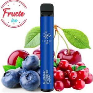 Kit Elf Bar Vape Pen 600 pufuri - Blueberry Cranberry Cherry