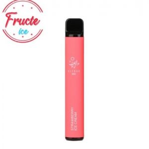 Kit Elf Bar Vape Pen 600 pufuri - Strawberry Ice Cream
