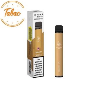 Kit Elf Bar Vape Pen 600 pufuri - Tobacco