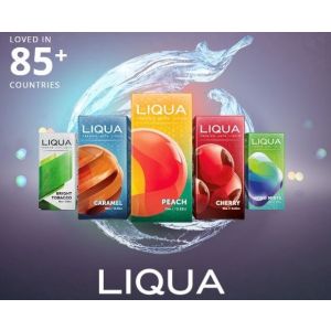 Liqua 30ml - 0% nicotina-arome tabacco
