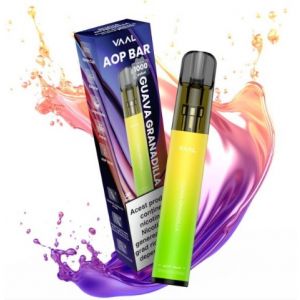 Kit VAAL AOP Bar 1000 pufuri 20mg - Guava Granadilla